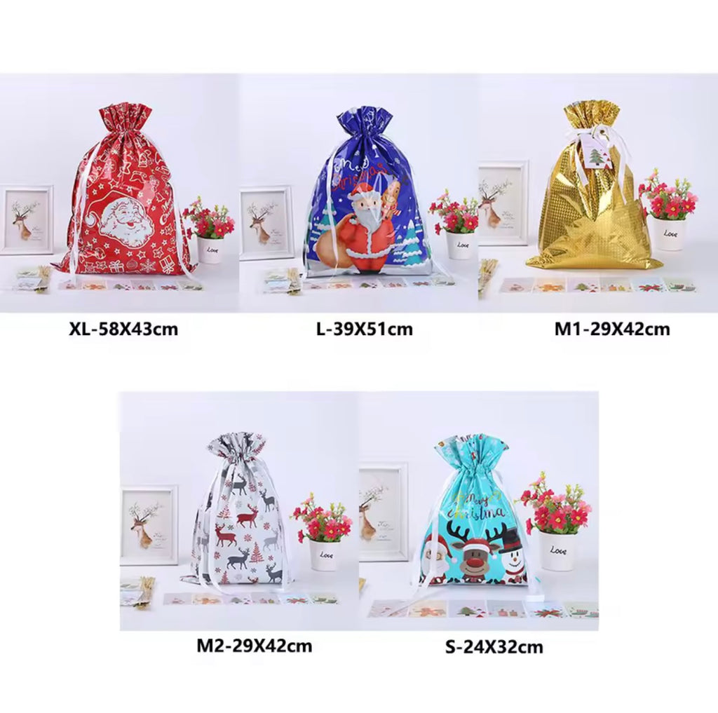 Kringle Express™ - 5 Pc Premium Gift Bag Set - (M)