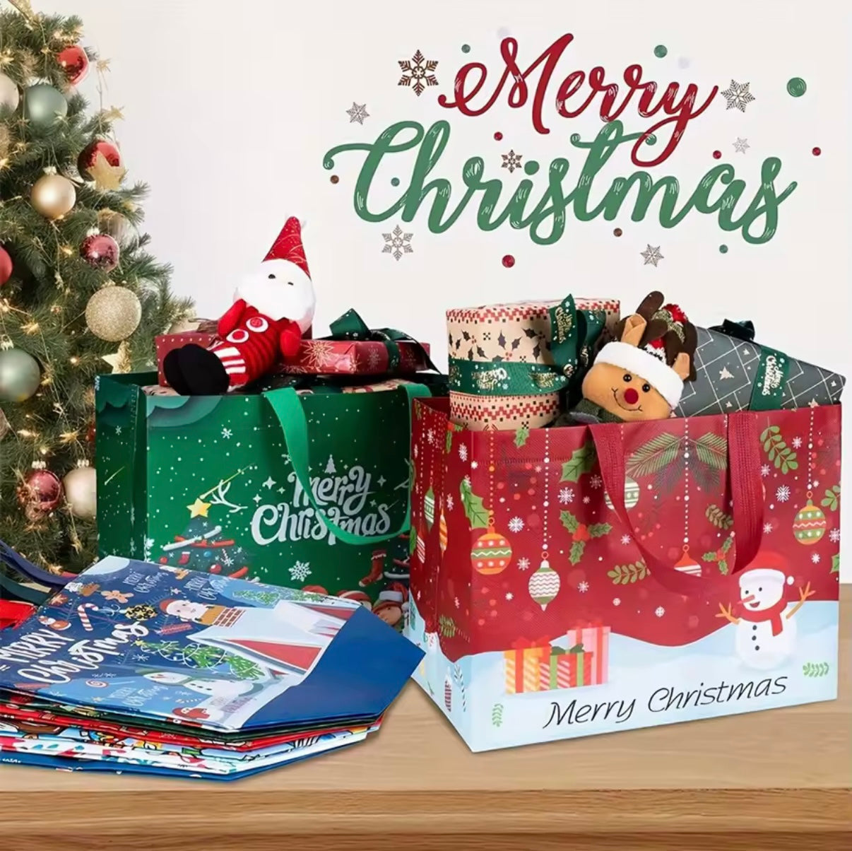 Kringle Express™ - 16 Pc Premium Holiday Tote Set